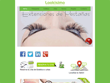 Tablet Screenshot of lookisimo.com